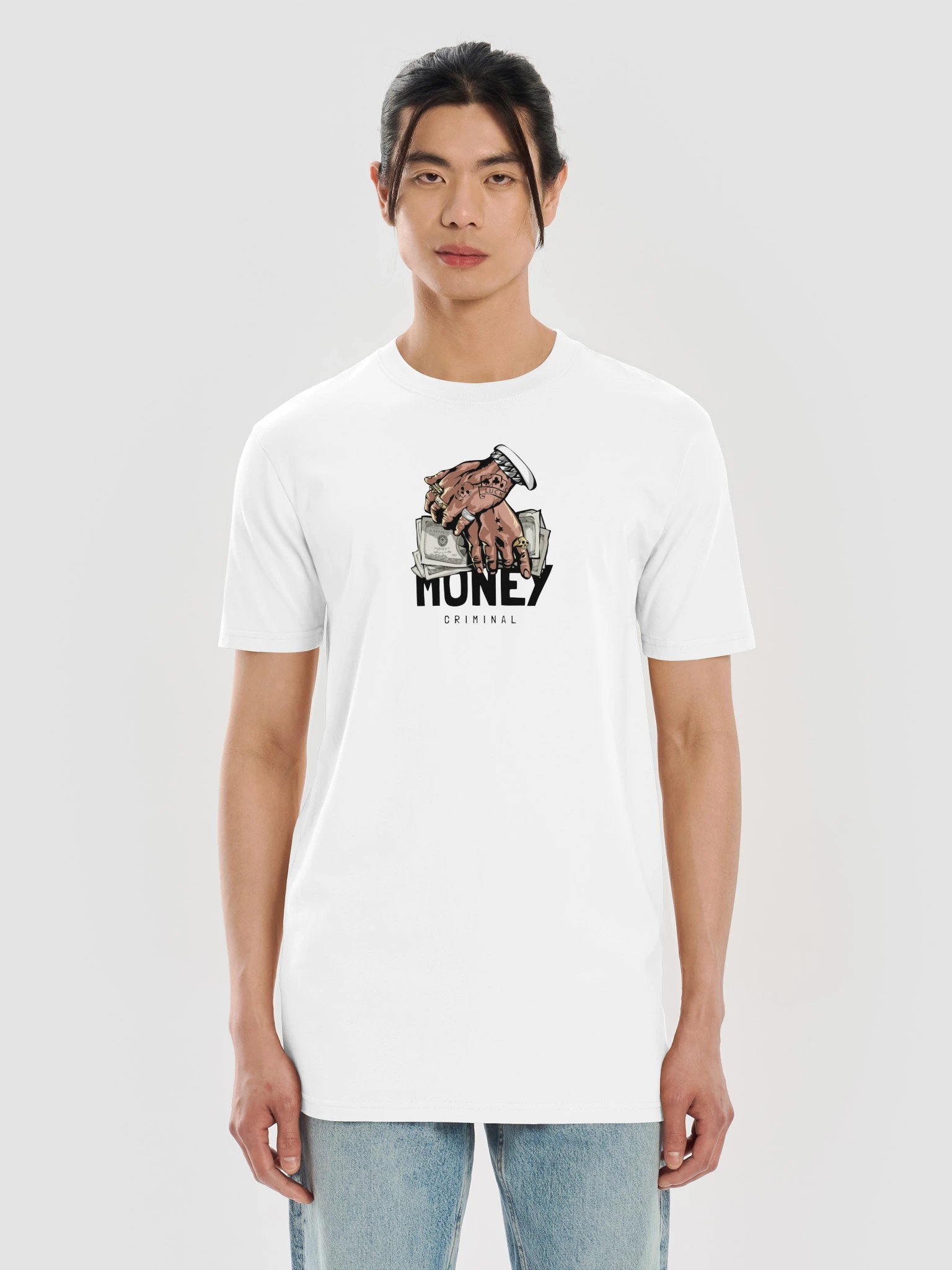 FURBITO MONEYLUCK Camiseta Heavyweight Relaxed product image (21)