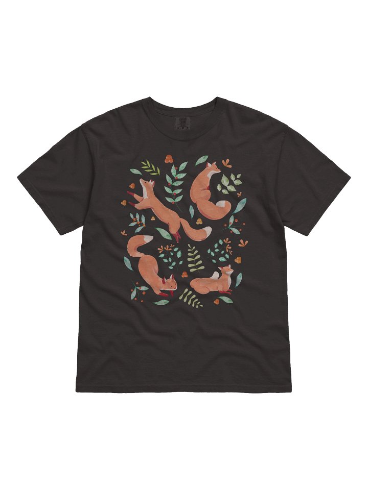Cottagecore Fox Floral Shirt – Cute Fox Graphic Tee, Woodland Animal Aesthetic product image (11)
