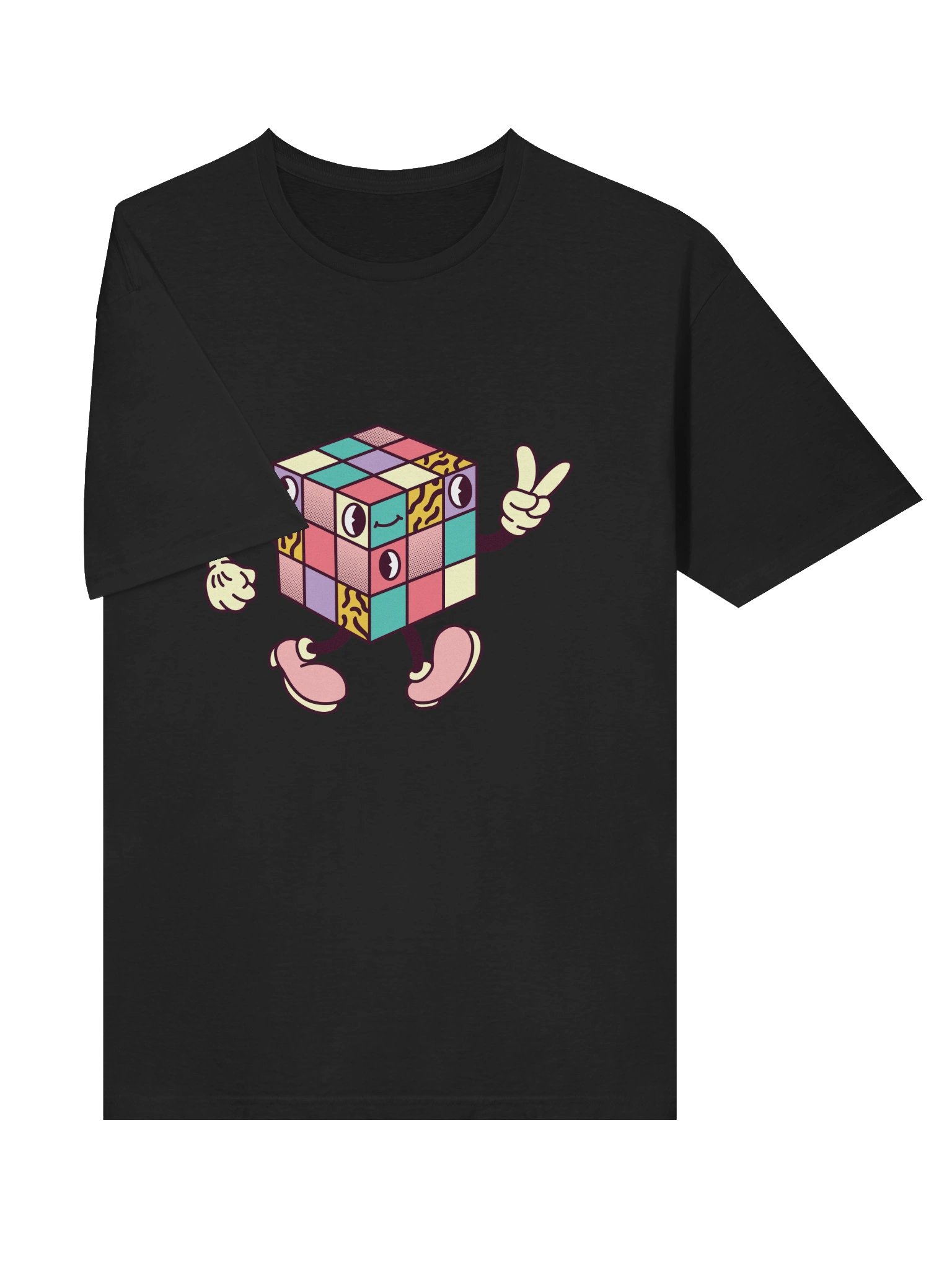 Retro Cube Walker Pop T-Shirt product image (5)