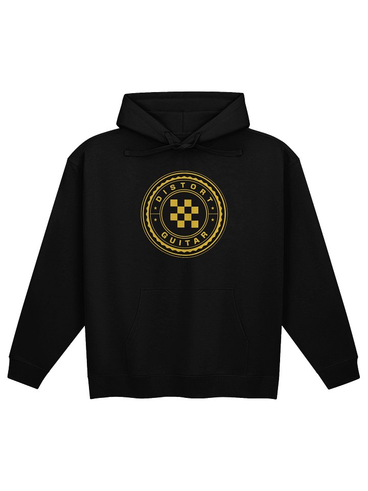 Distort Guitar Checkered Emblem Hoodie product image (2)