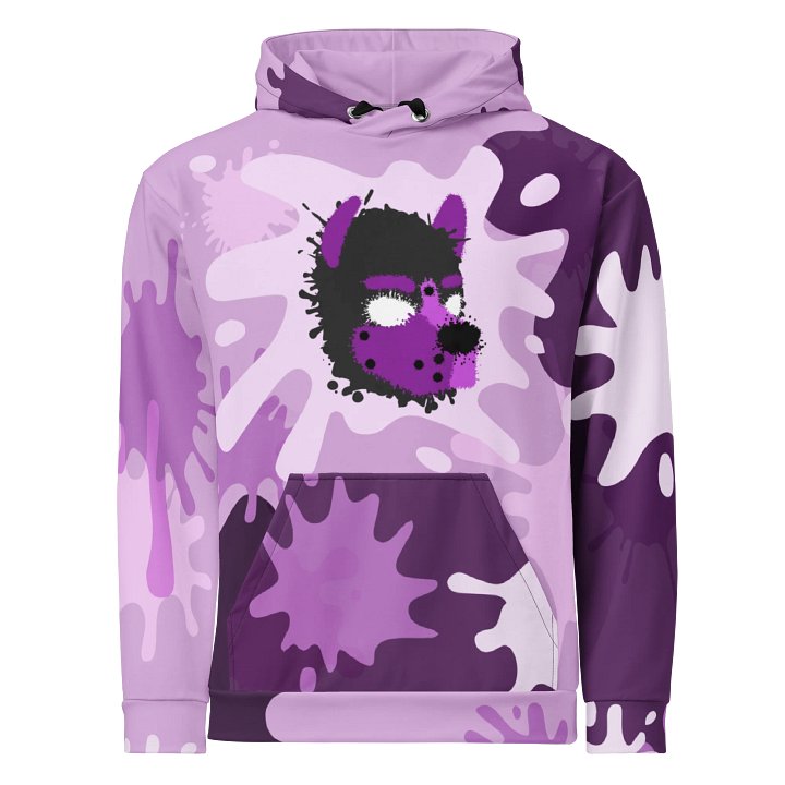 Chaos Splatter Hoodie - Purple product image (1)