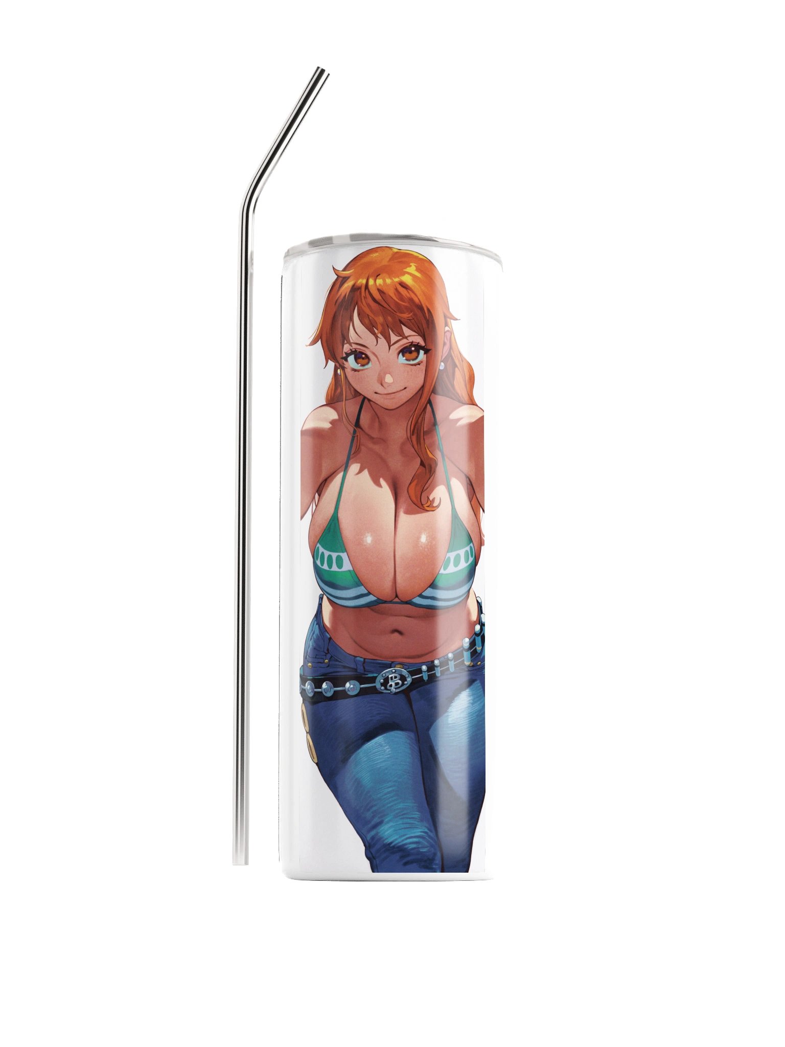 Orange Hair Girl Tumbler Bottle product image (1)