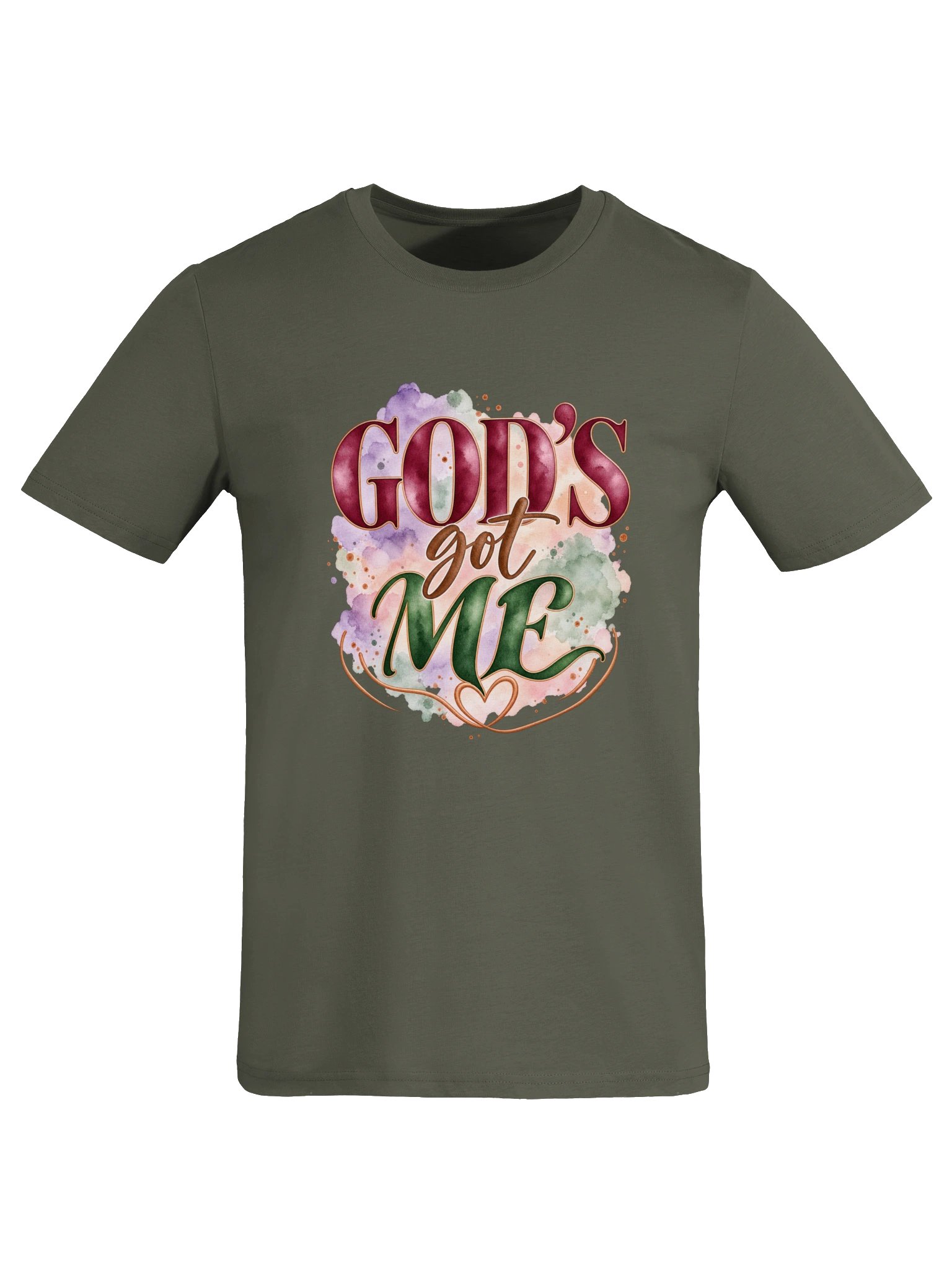 God’s Got Me Christian T-Shirt – Faith & Trust Graphic Tee product image (5)
