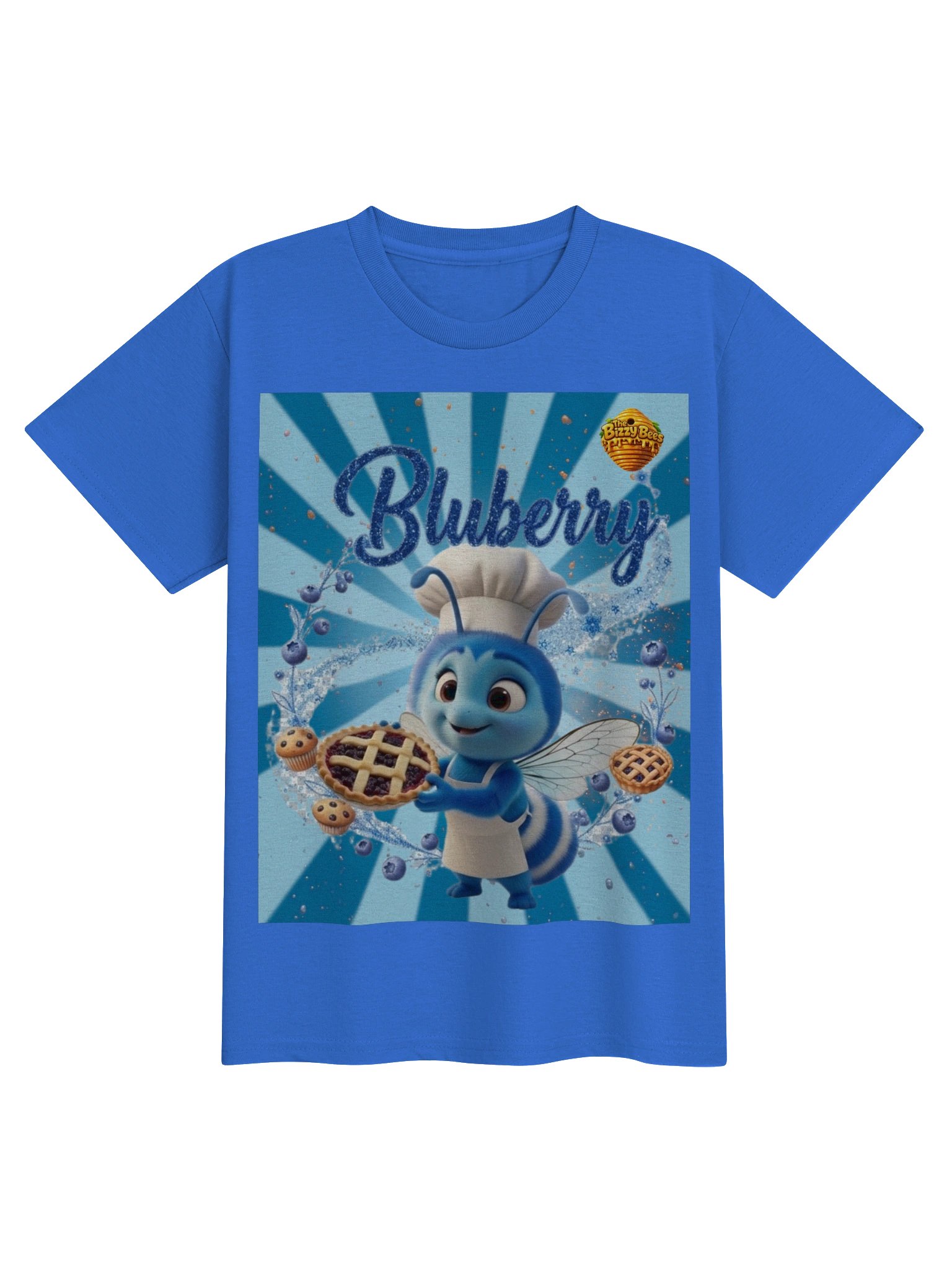 Bluberry Bee Chef Tee product image (1)