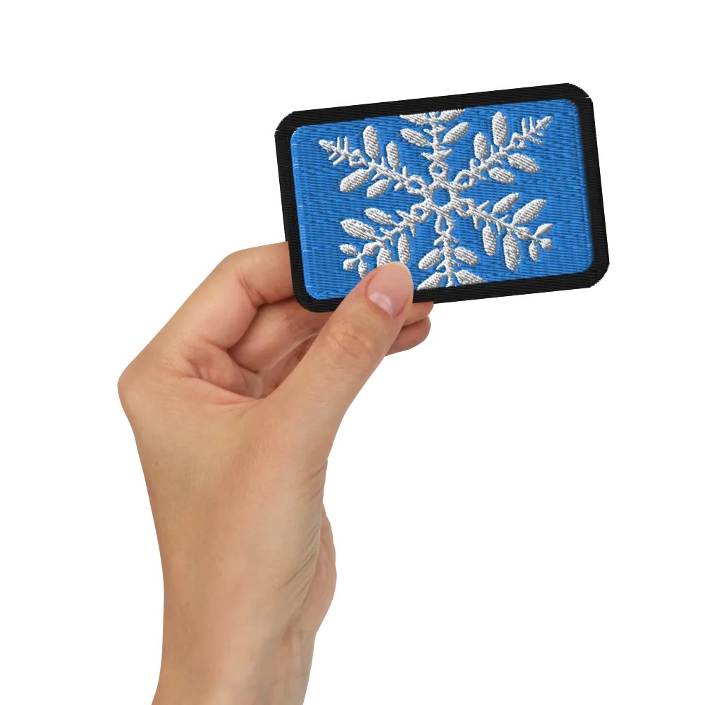 snowflake patch product image (2)