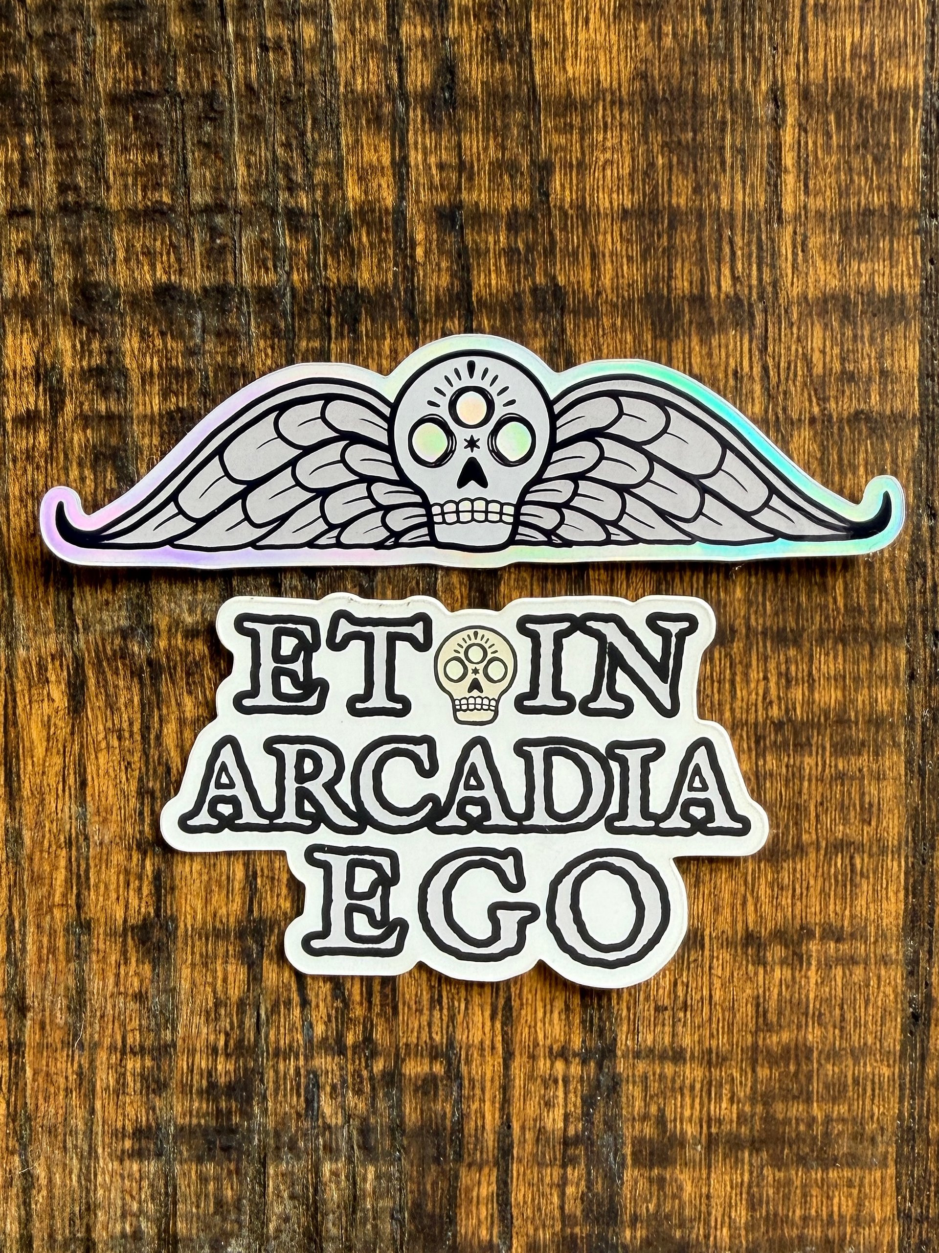 Winged Memento Holographic Sticker product image (3)