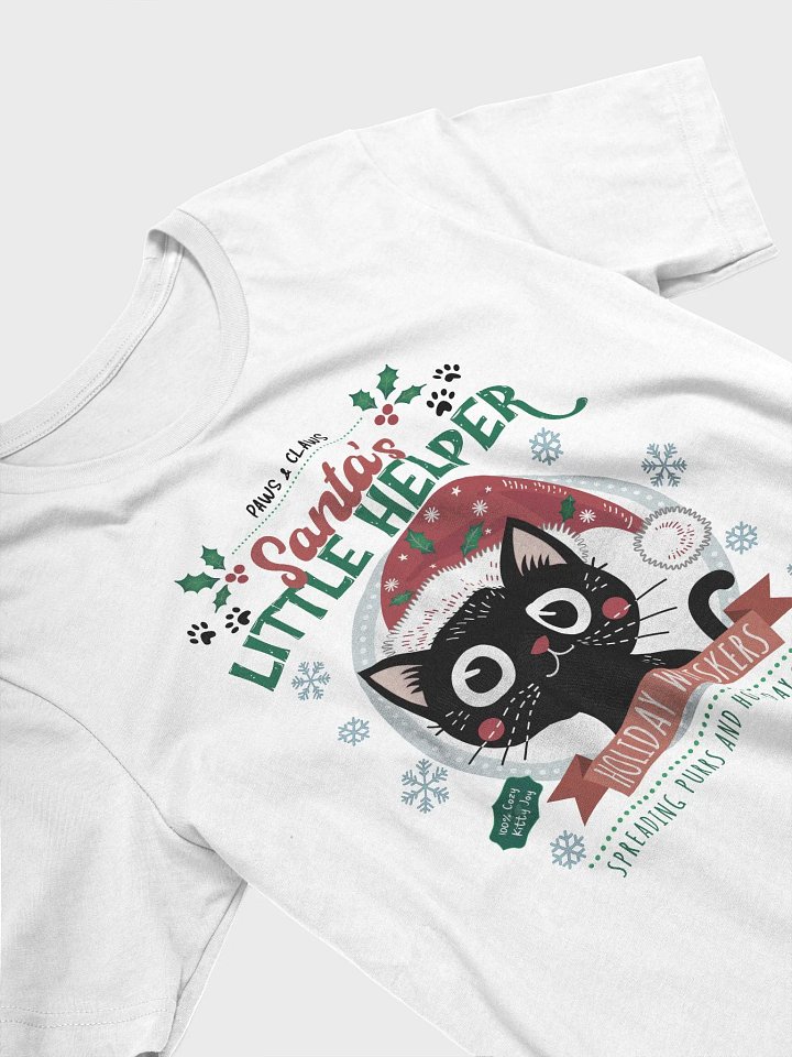 Santa's Little Helper T-Shirt -light colors product image (1)