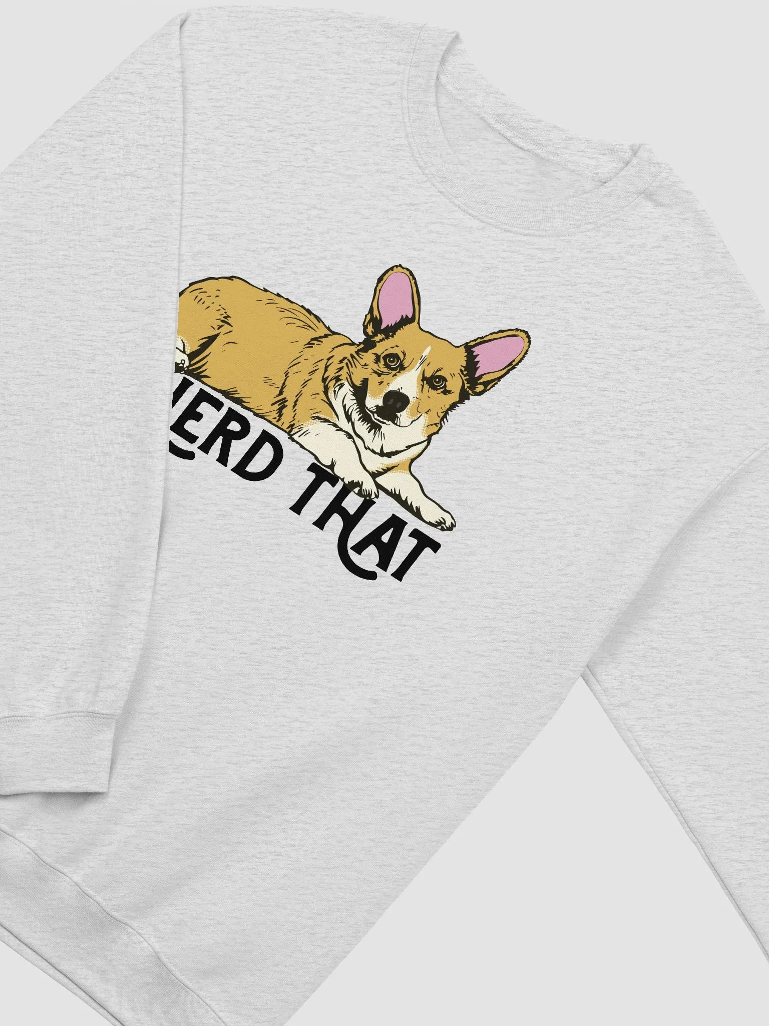 I Herd That Welsh Corgi (Sable) | Funny Sweatshirt for Corgi Paw-rents product image (4)