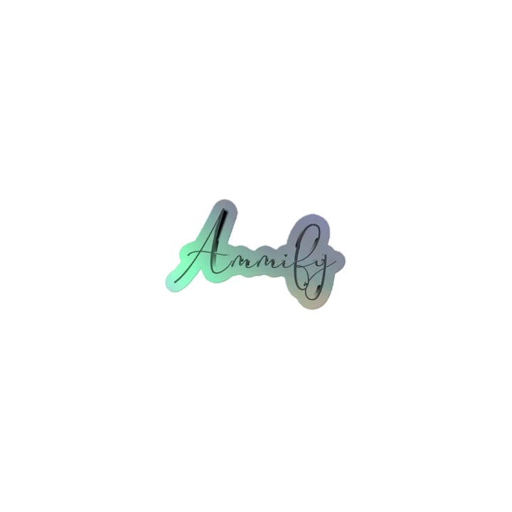 Ammify Hologram Sticker product image (1)
