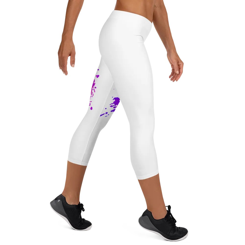 Vibrant Born to Dance Her Silhouette Capri Leggings product image (10)