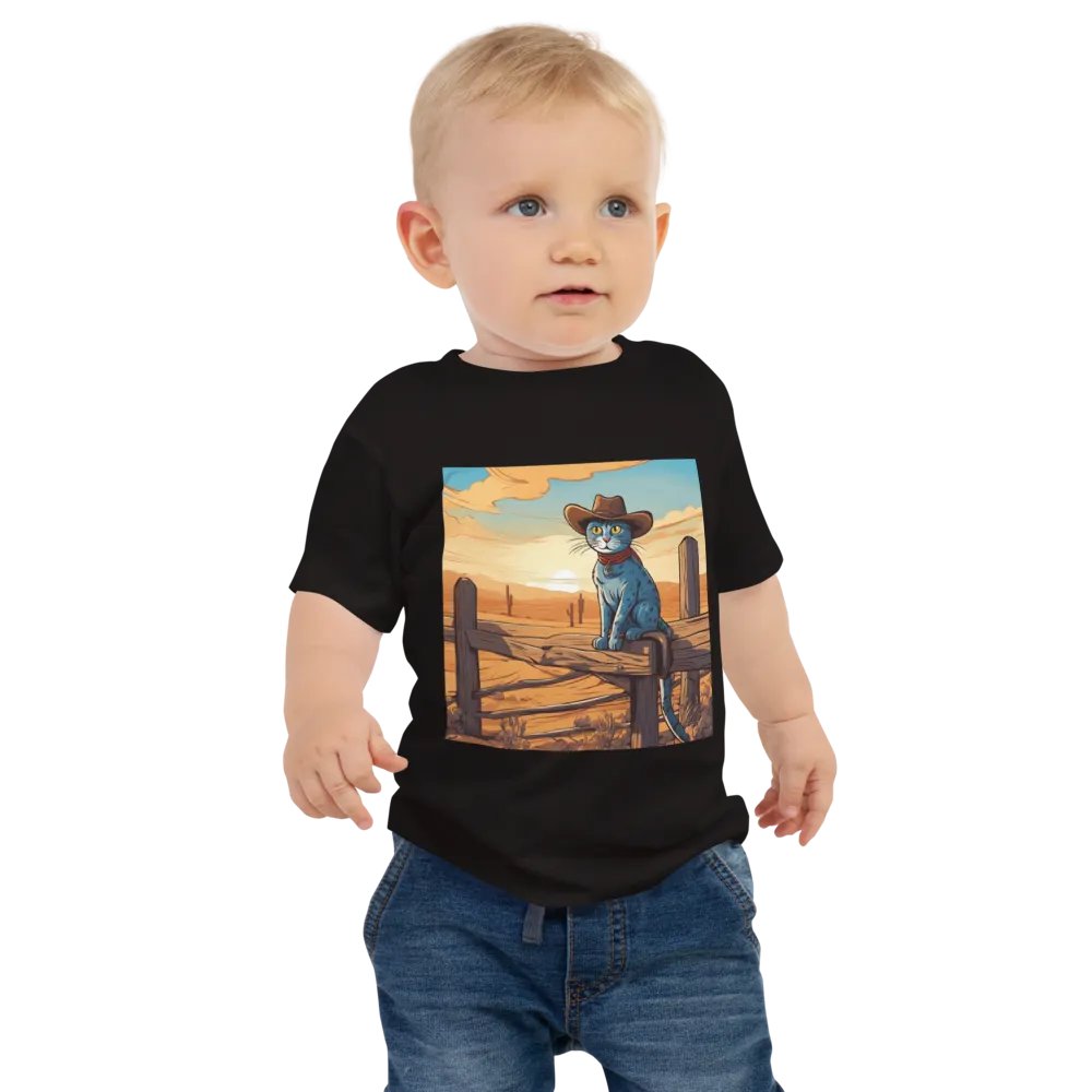 Wild West Kitty Baby Tee product image (1)