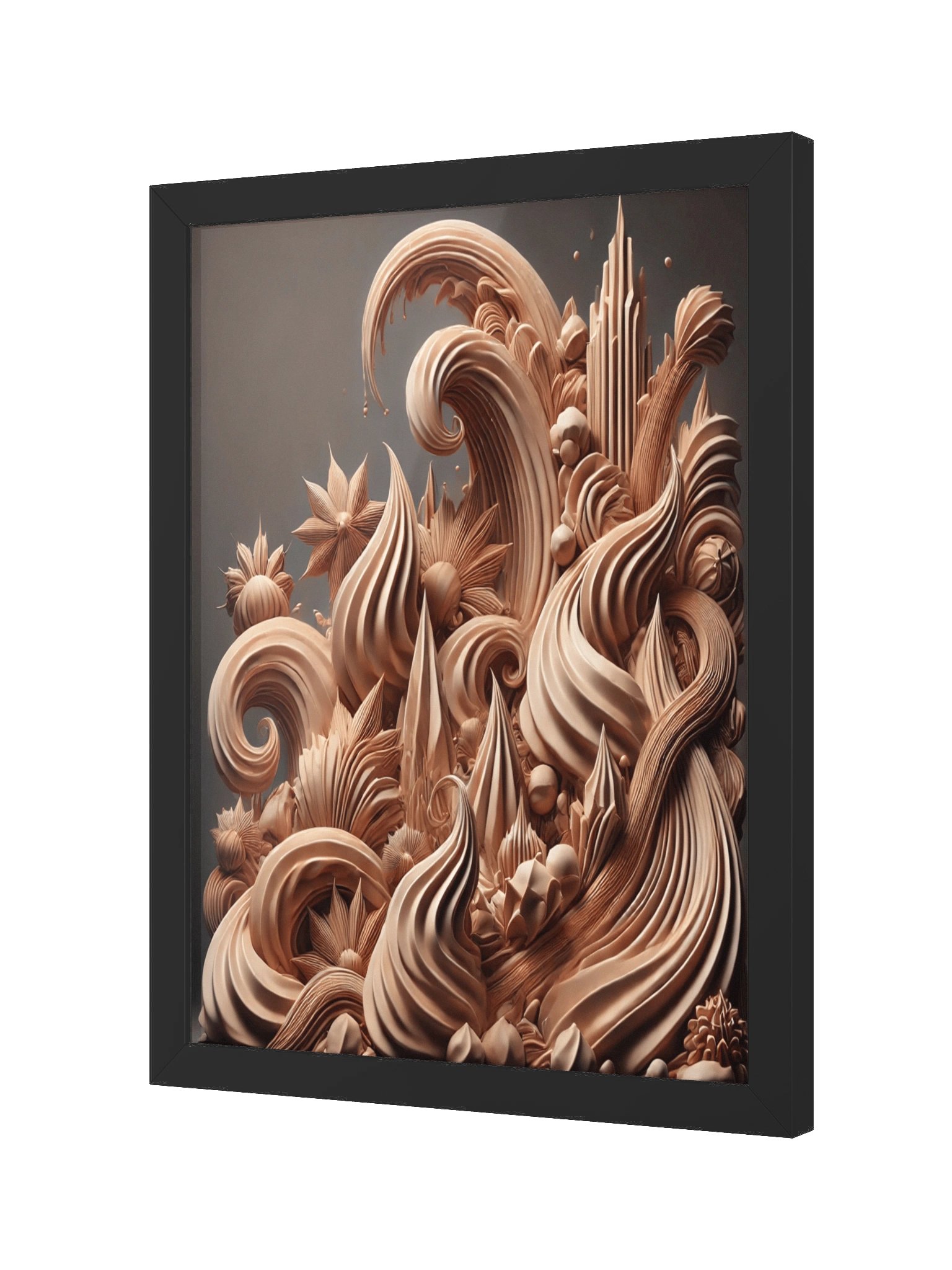 MOCHA MOUSSE | Framed Art Print product image (3)