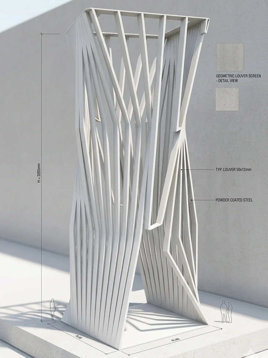 Parametric Facade Design Grasshopper + Rhino Files product image (3)