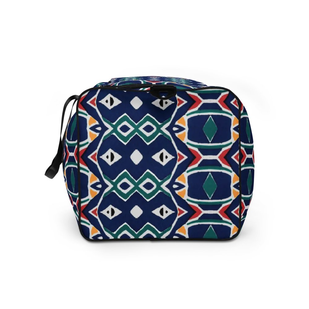 Geometric Symmetry All-Over Duffle Bag product image (11)