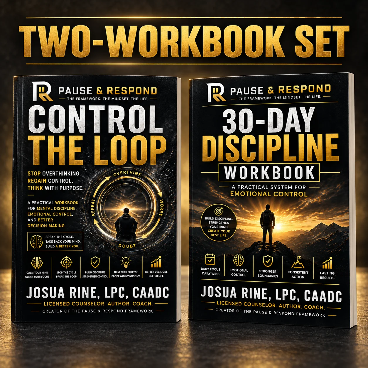 Control the Loop + 30-Day Discipline — Two-Workbook Set product image (1)