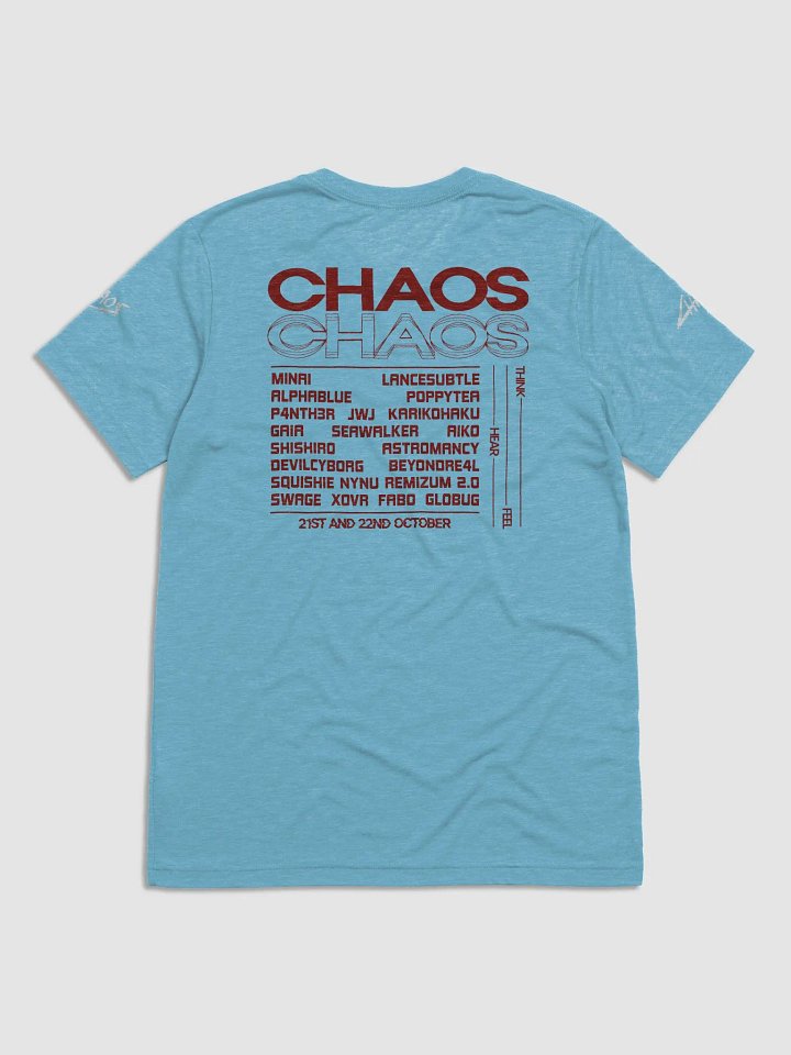 Chaos Theory 'Think Feel Hear' Shirt product image (6)