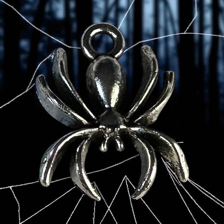 Spider Silver Whinny Winners Braid and Bridle Charms for Horses | Little Shop of Ponies product image (1)