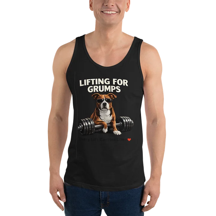 Lifing for Grumps guys tank product image (1)