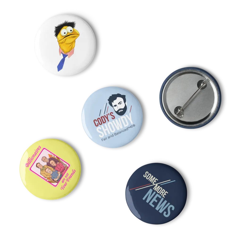 Some More News Pin Collection! product image (4)