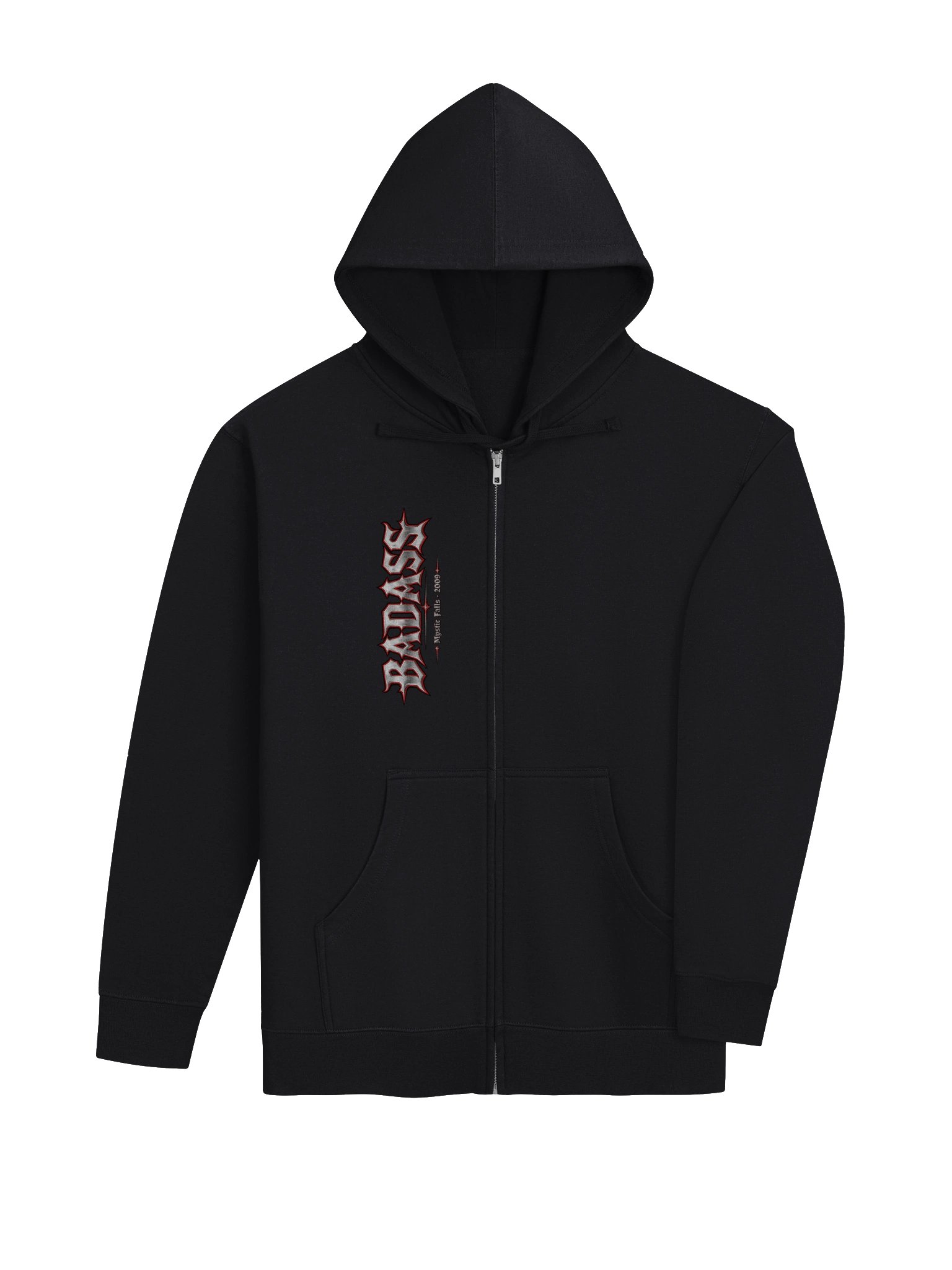 "BADASS" Mystic Falls 2009 Zip Hoodie product image (4)