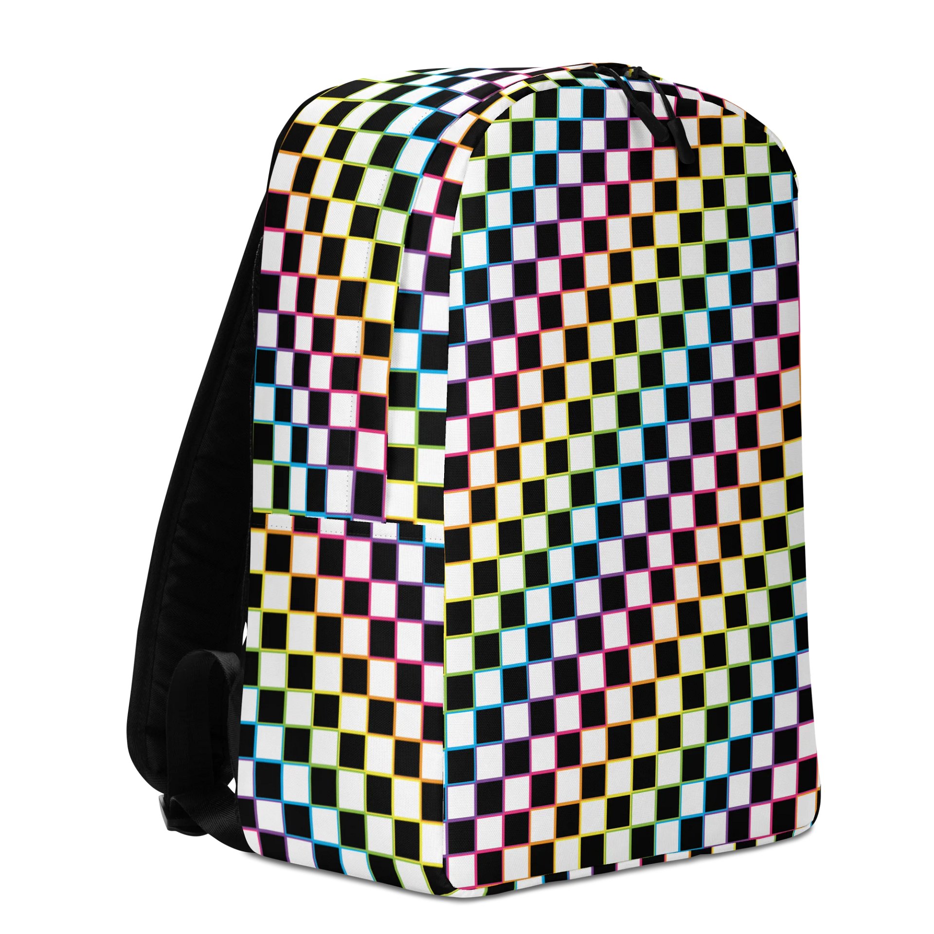 Rainbow Checkered Backpack product image (3)