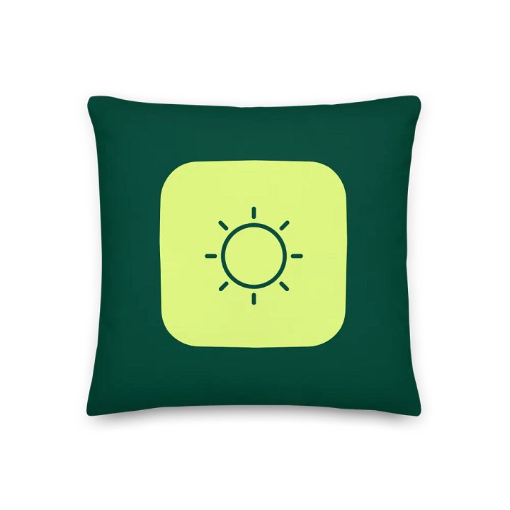 Light Mode / Dark Mode Icon Pillow product image (1)