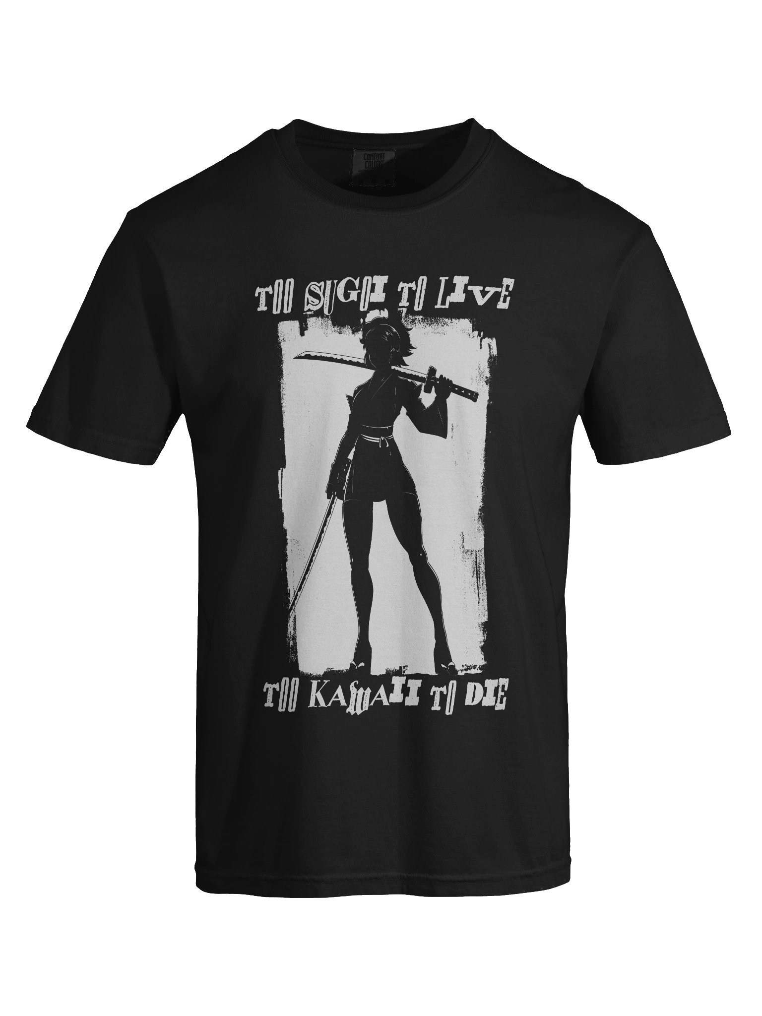 Too Sugoi/Too Kawaii Ink'd Swordswoman tee product image (43)