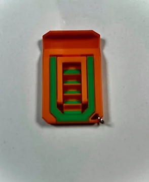 Phone Holder | Compatible With Most Phone Models - Green and Orange product image (3)