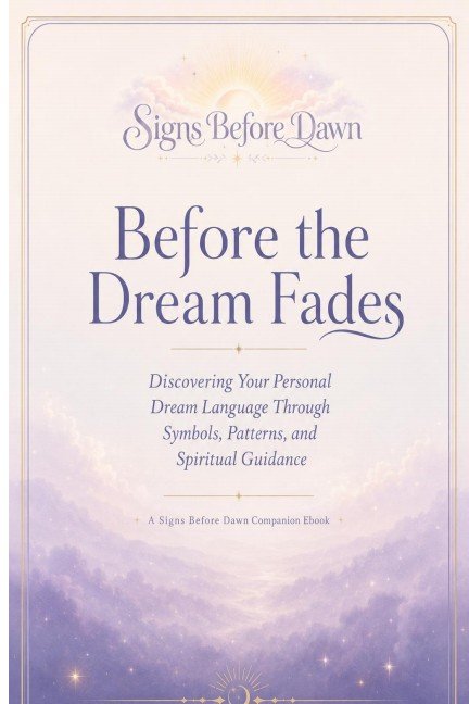 Before the Dream Fades | Dream Interpretation & Personal Dream Language Ebook product image (1)