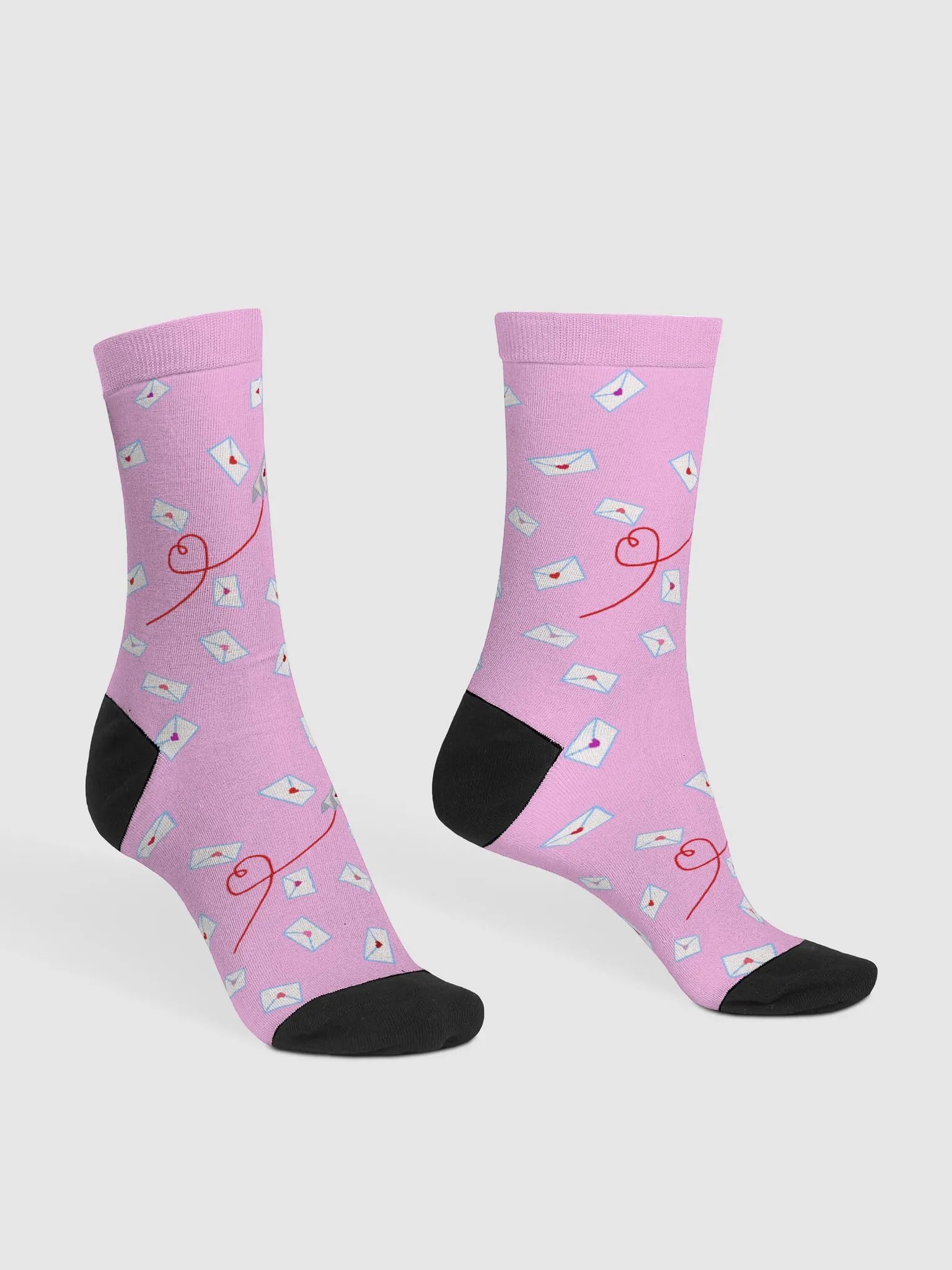 Love Letters Crew Socks product image (3)