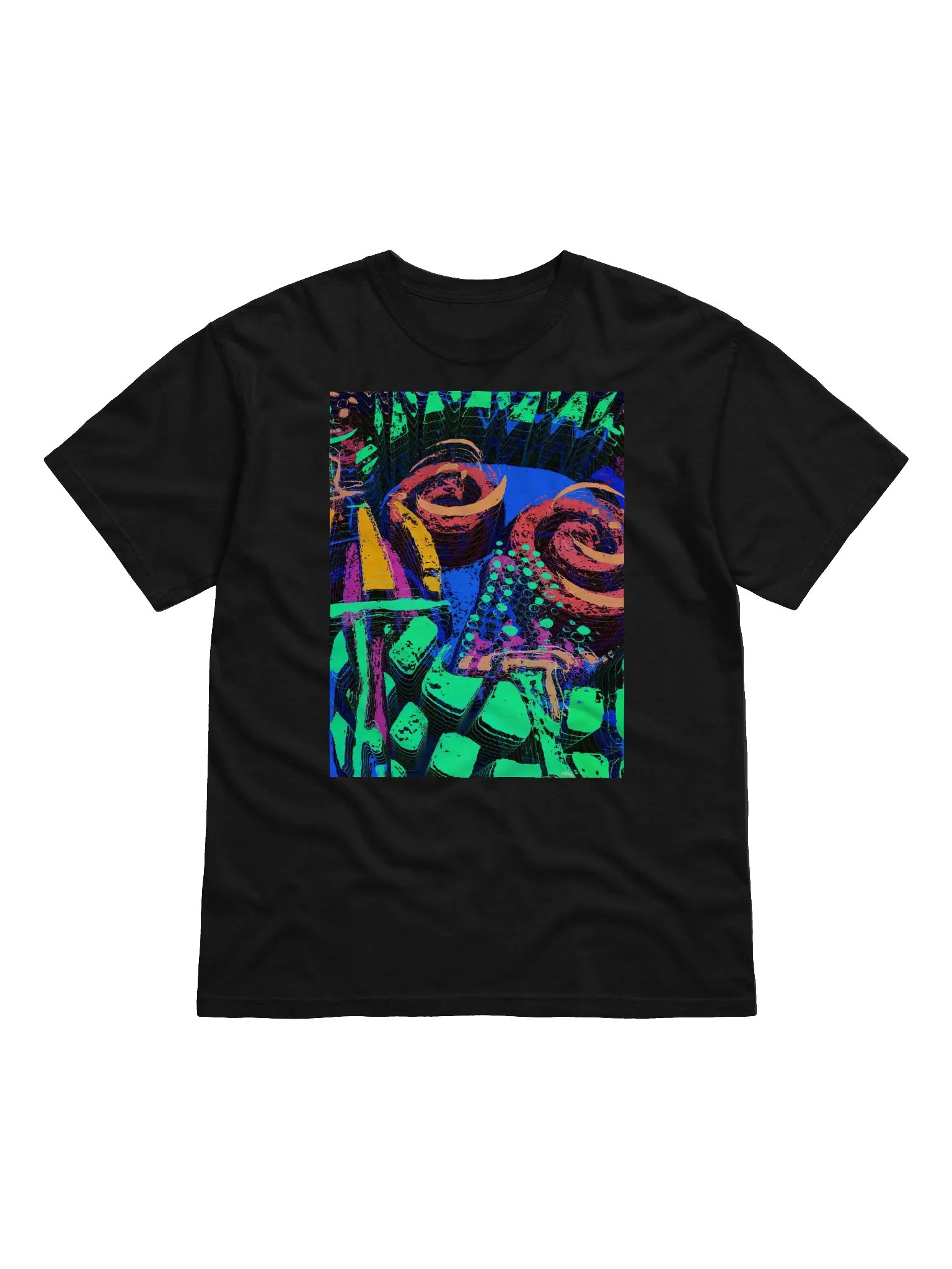Neon Spiral Tee product image (1)