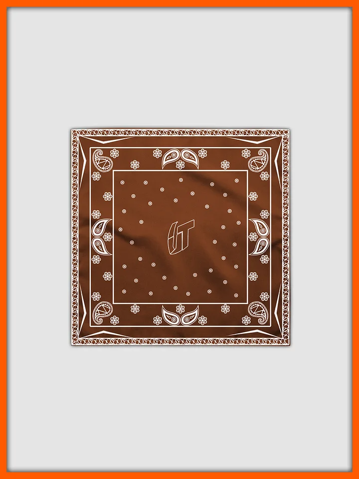 Classic UT Paisley Bandana (Brown) product image (1)