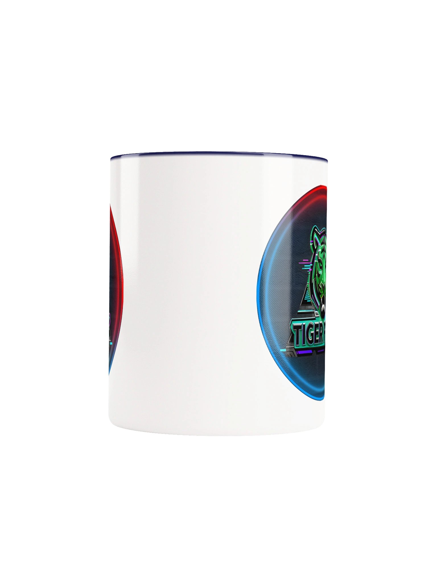Tiger Fury Neon Logo Mug product image (9)