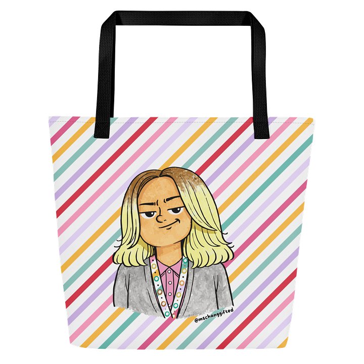 Ms. White Tote Bag | Official MsChangGifted Merch product image (1)