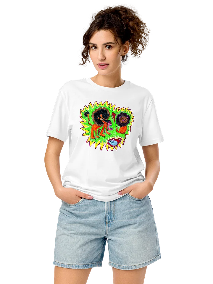 Lively Lions Organic T-Shirt product image (2)