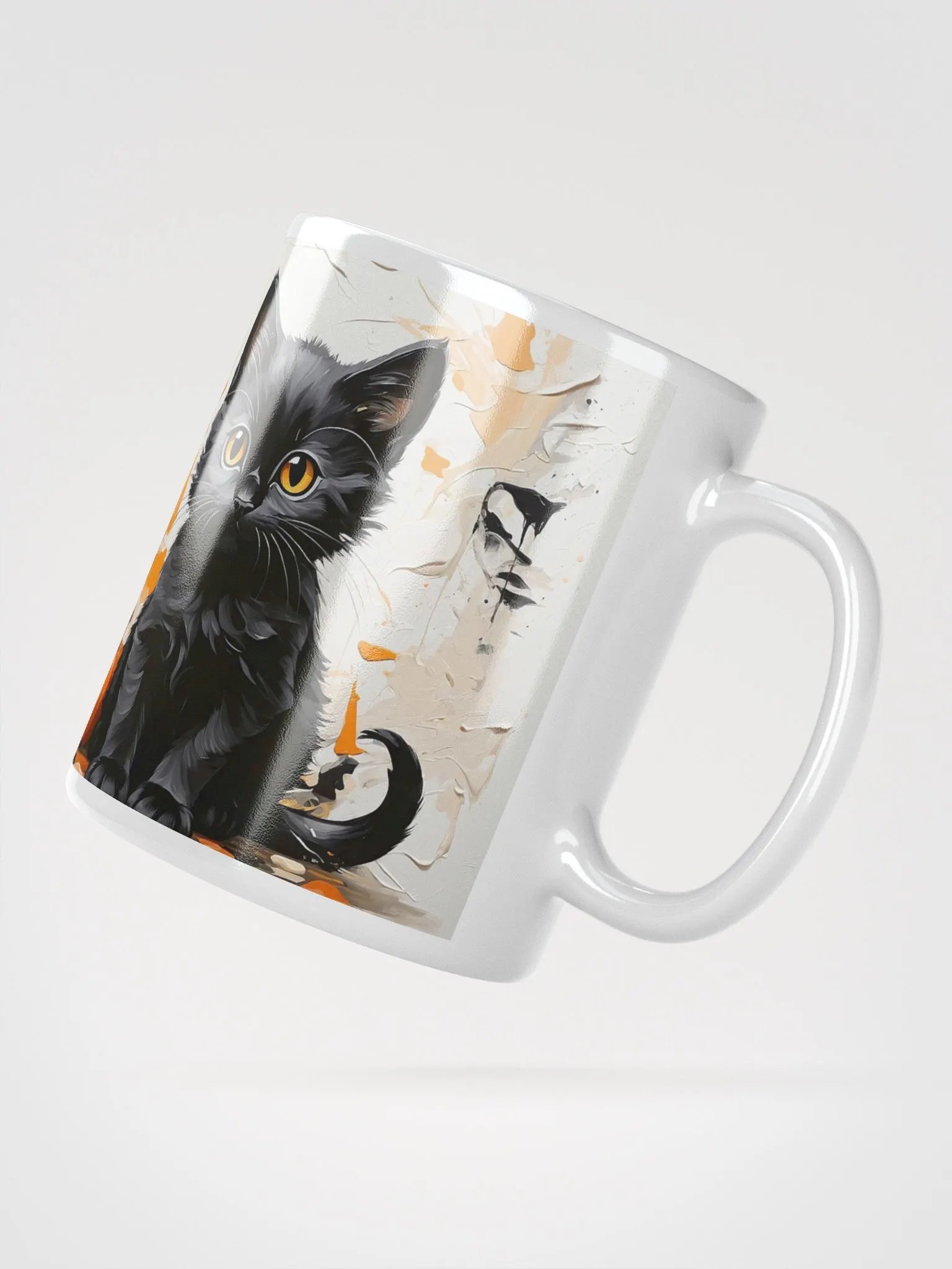 Enchanted Eyes Black Cat Mug product image (5)