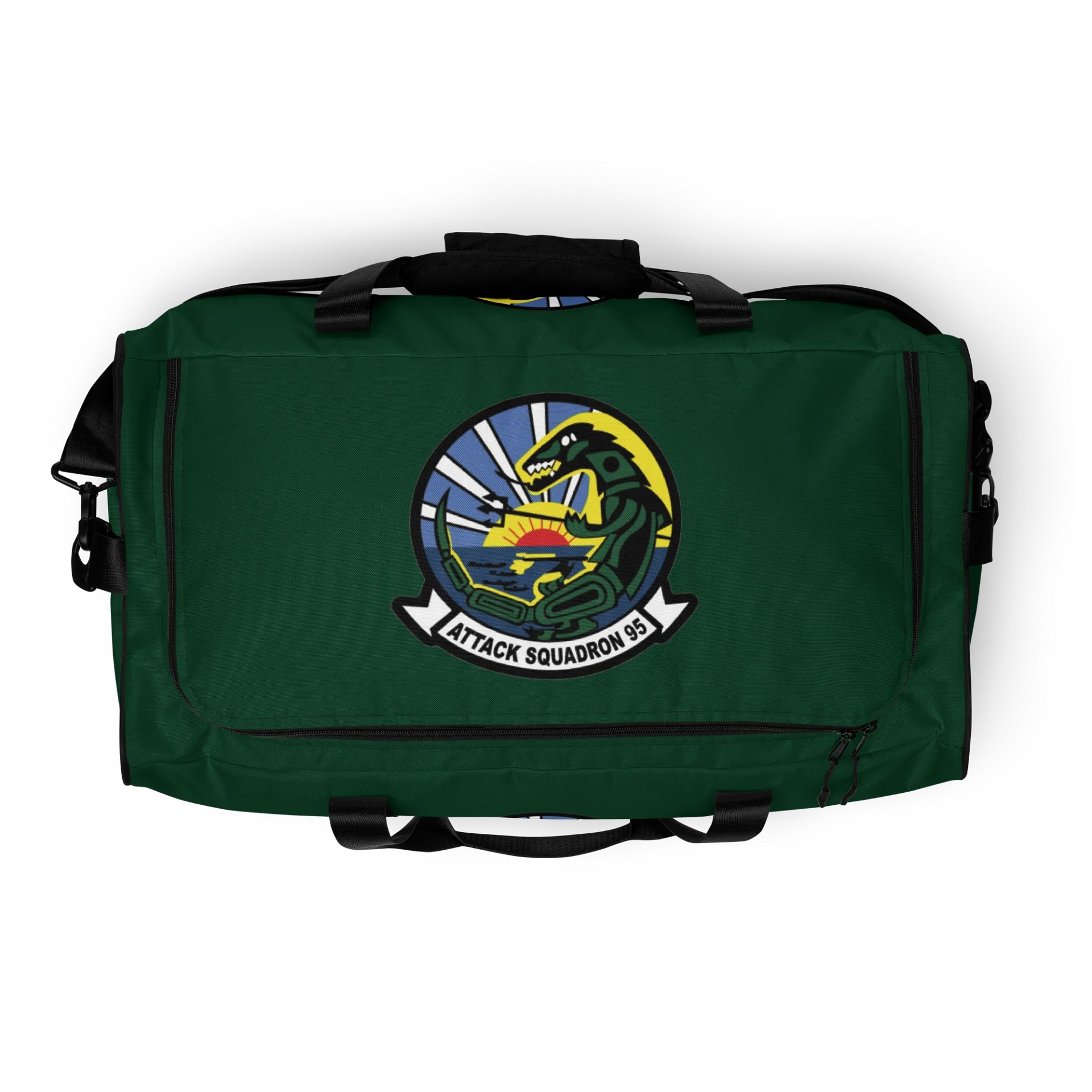 "Green Lizard" Duffle Bag product image (8)
