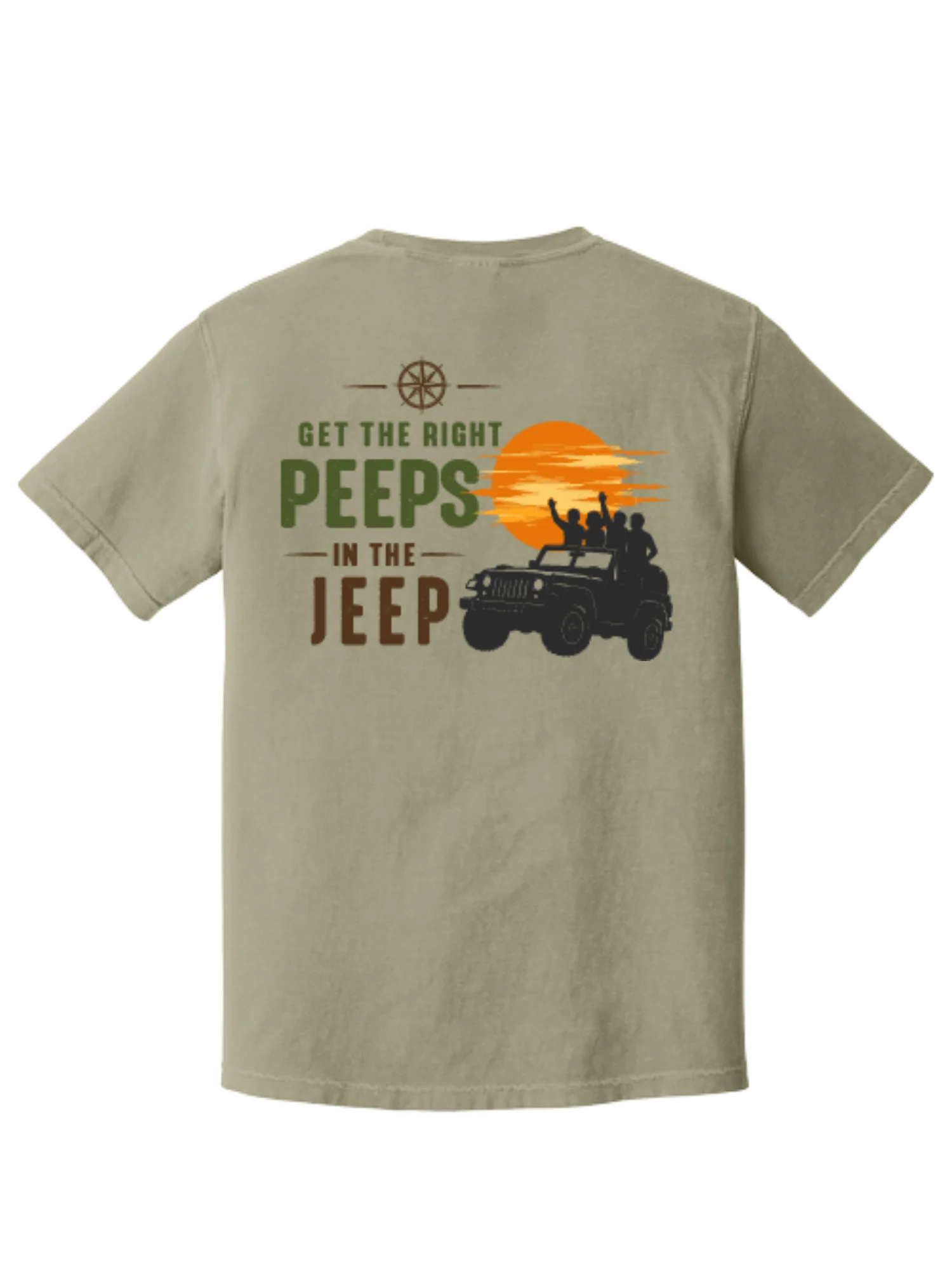 Right Peeps in the Jeep Tee product image (6)