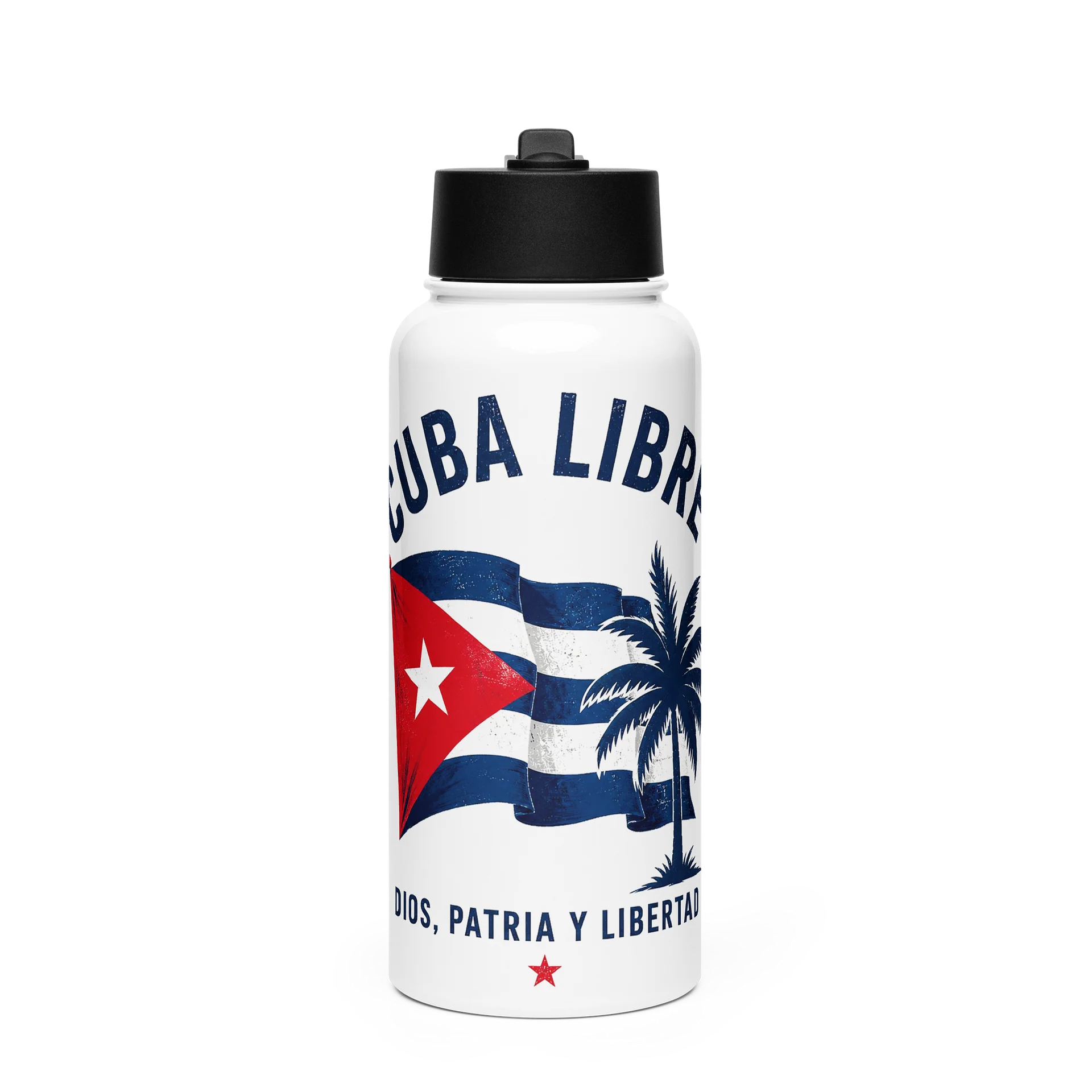 Termo Blanco 20oz – Logo PAC | Partido Anticomunista Cubano product image (1)