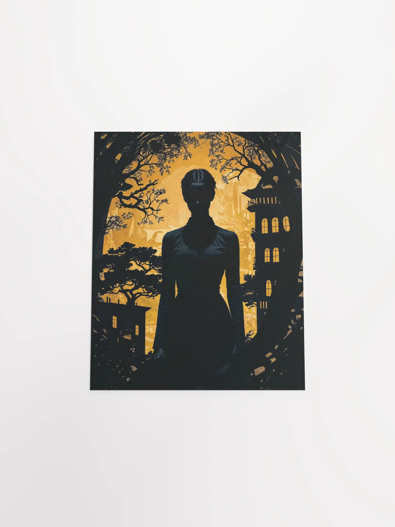 The Watcher at Dusk Matte Poster product image (28)