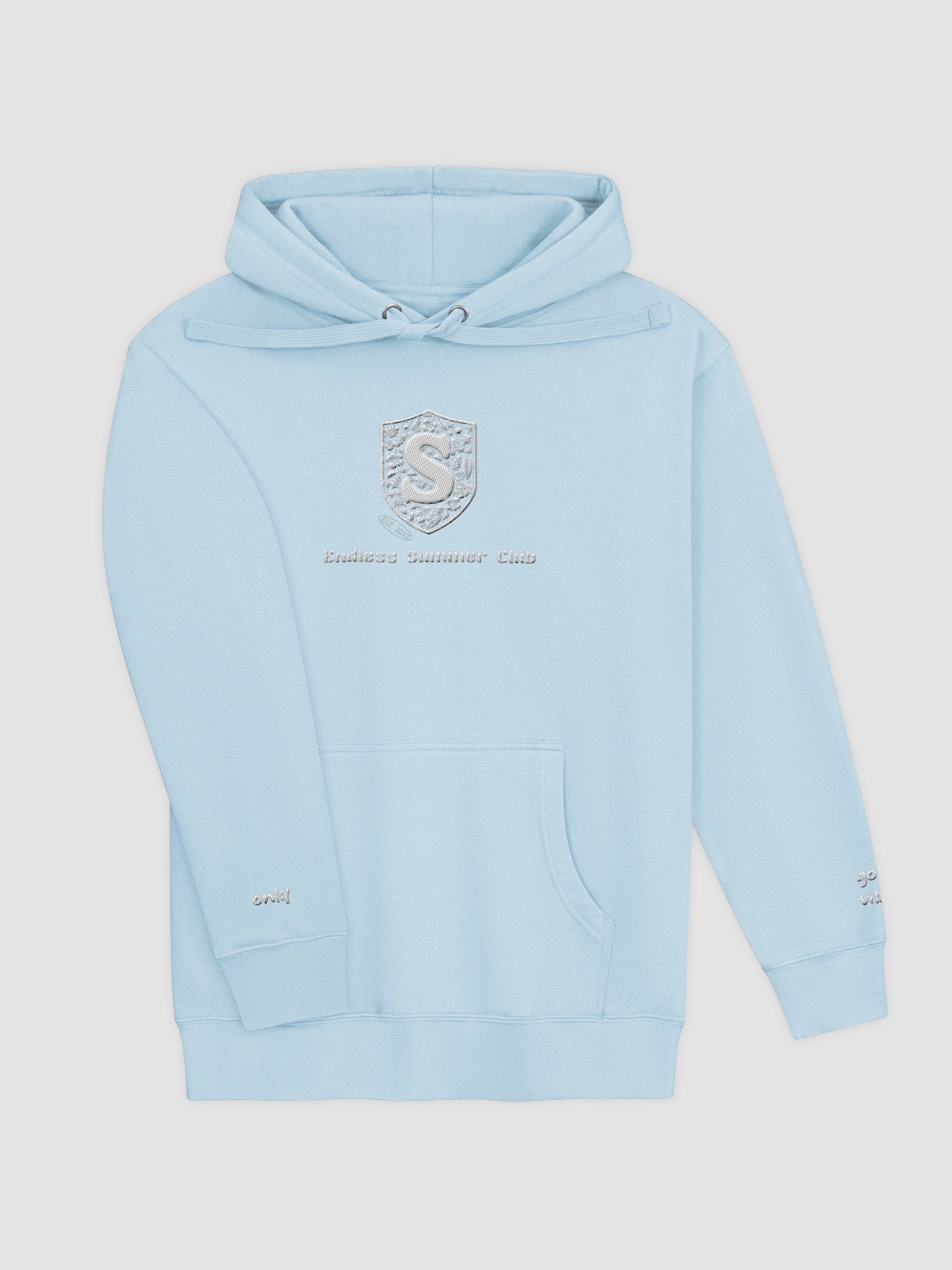 ItsSky Embroidery Summer Club Hoodie product image (14)