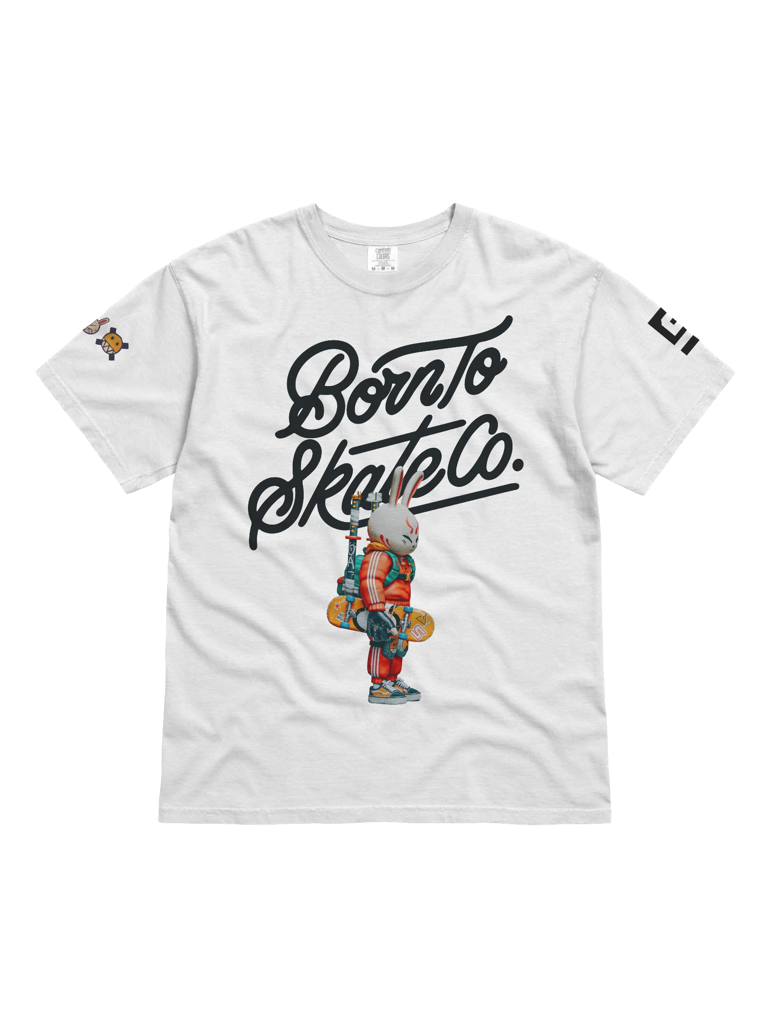 Born to Skate x Silent Ash Japan Limited Edition T-shirt product image (1)