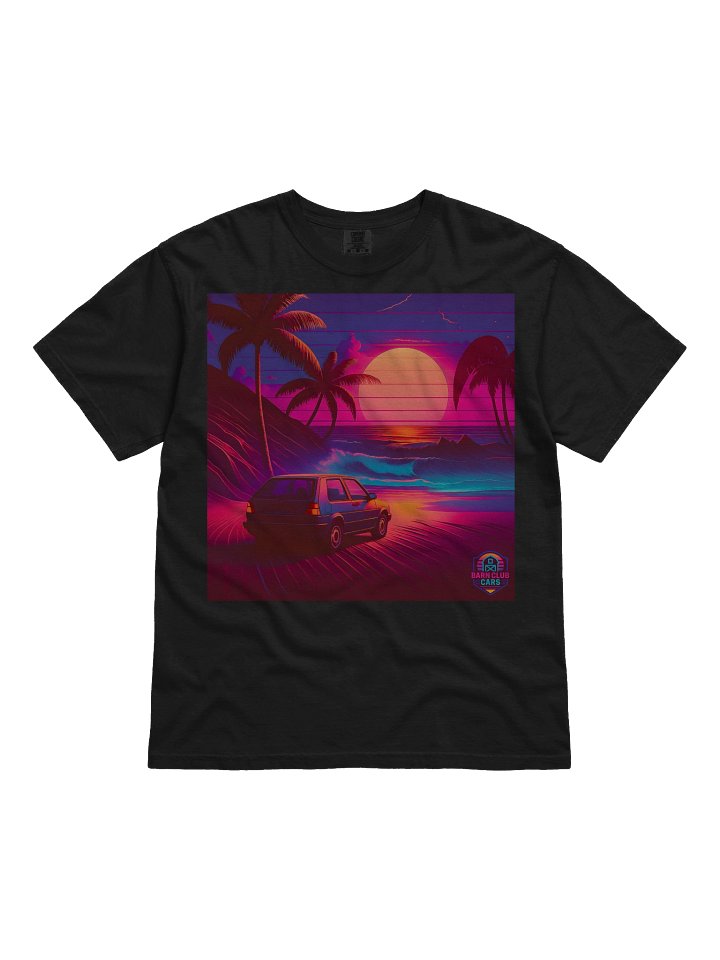 Synth Wave MK2 Golf T Shirt product image (41)