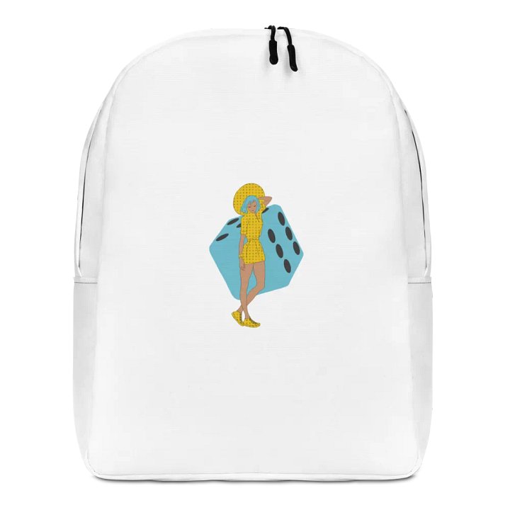 Dice Girl - All-Over Print Minimalist Backpack product image (1)