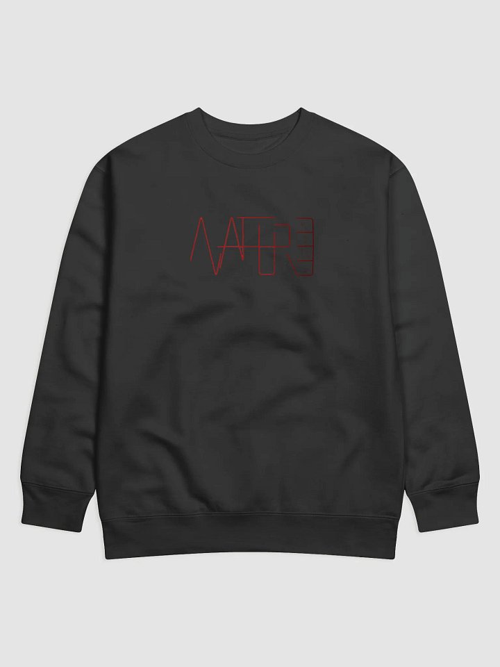 NatureKing Red Abstract Red Lines Graphic Sweatshirt product image (3)
