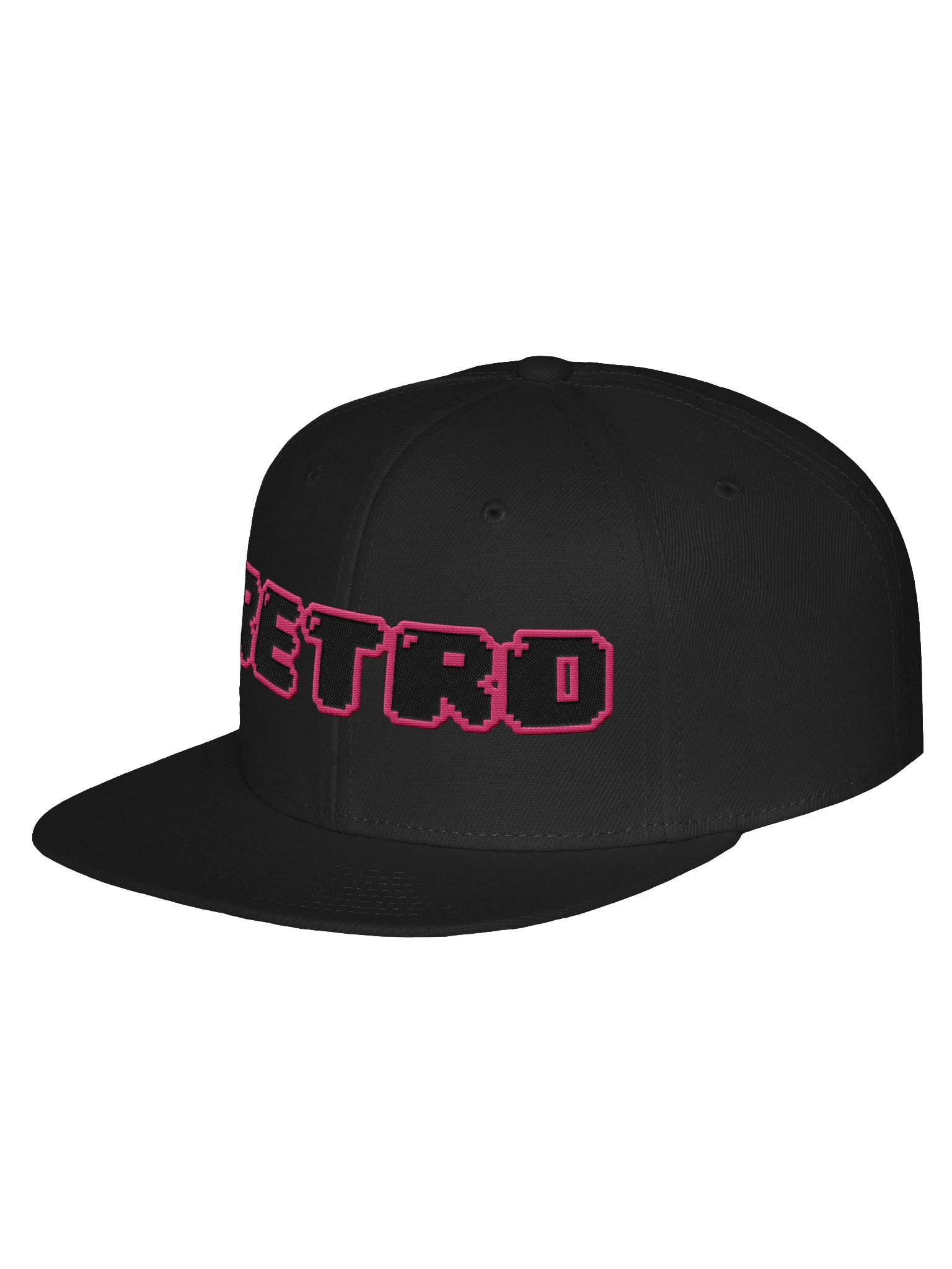 Pixel Retro "Pink" Snapback Cap product image (2)