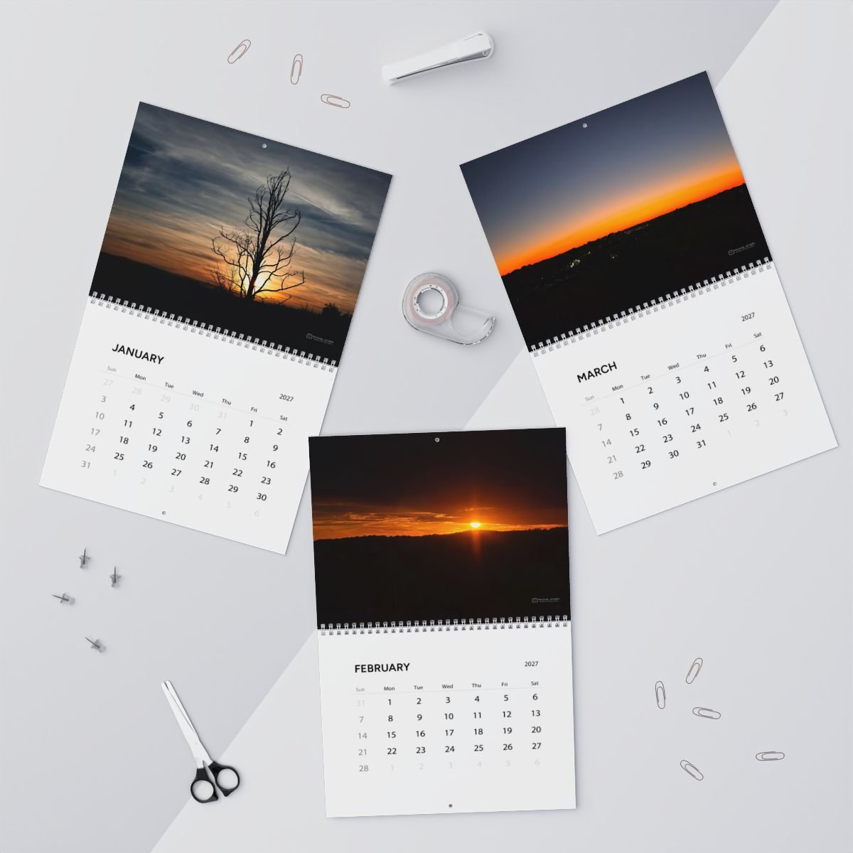 Everyday Skies 2027 Wall Calendar | Sky Photography product image (5)
