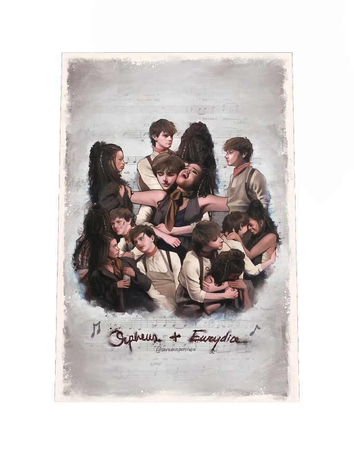 12" x 18" Orpheus and Eurydice product image (1)