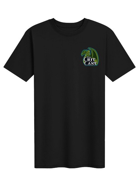 CritCast Embroidered Logo T-Shirt