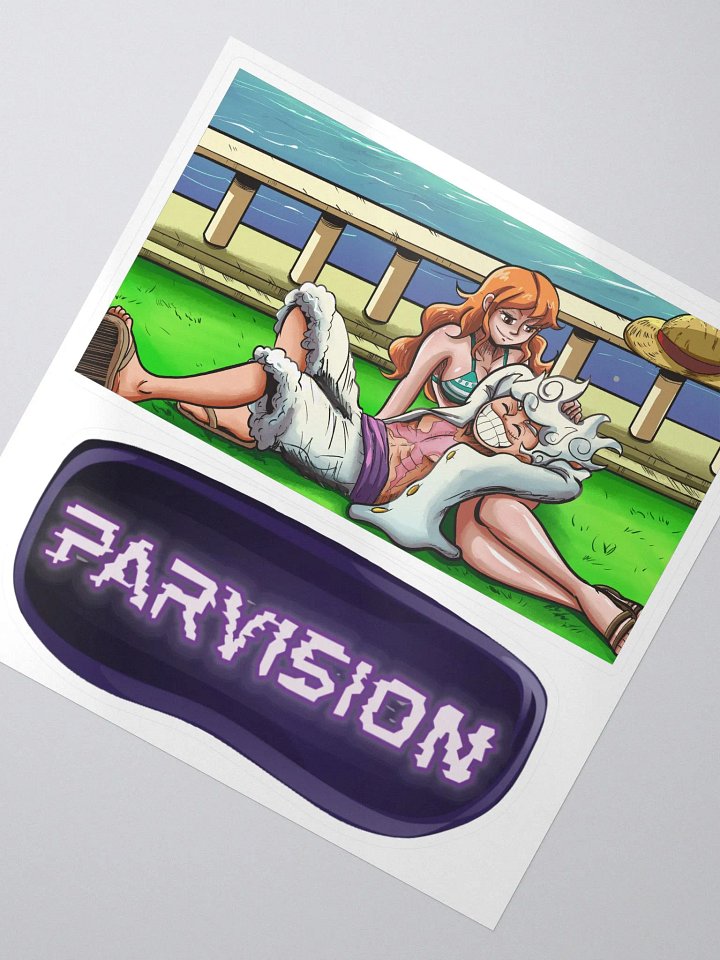 LUFFY X NAMI SHIP STICKER product image (2)